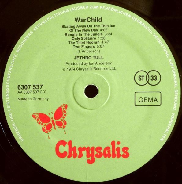 Jethro Tull -War Child