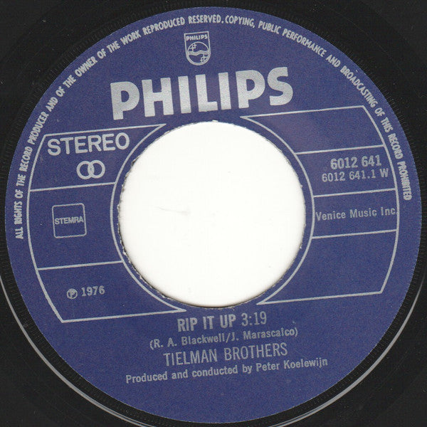Tielman Brothers -Rip It Up