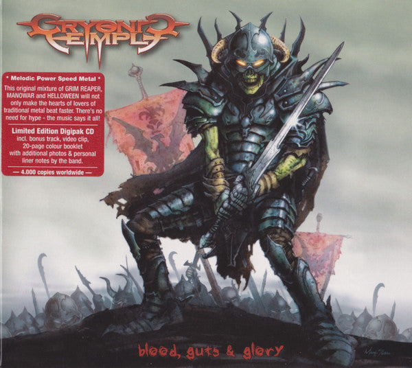 Cryonic Temple -Blood, Guts & Glory