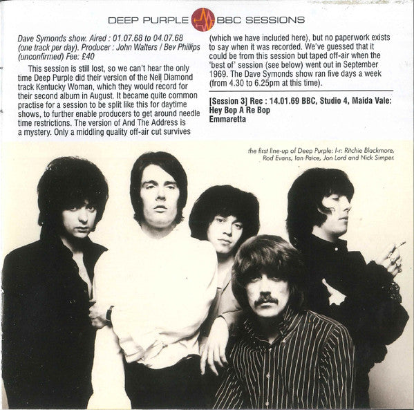 Deep Purple -The BBC Sessions 1968 - 1970