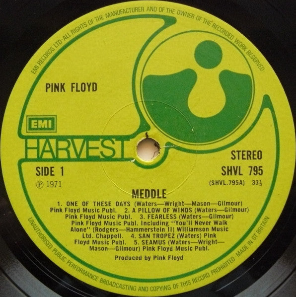 Pink Floyd -Meddle