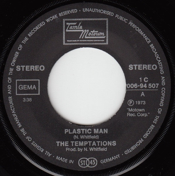 The Temptations -Plastic Man