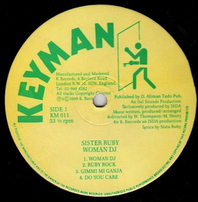 Sista Ruby -Woman DJ