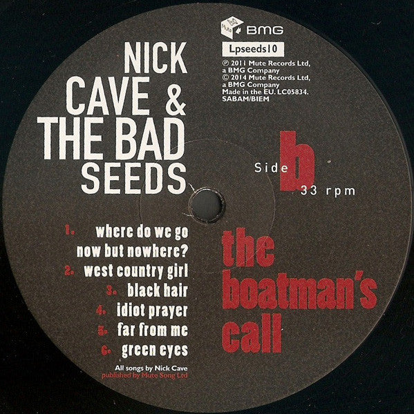 Nick Cave & The Bad Seeds -The Boatman's Call
