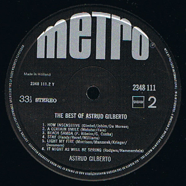Astrud Gilberto -The Best Of Astrud Gilberto