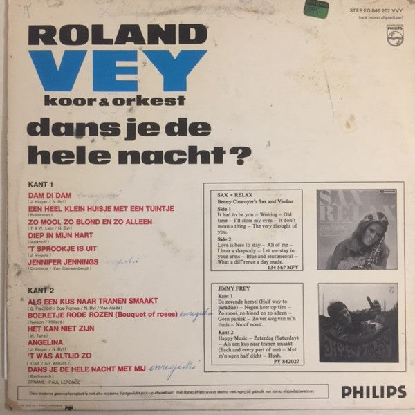 Roland Vey -Dans Je De Hele Nacht?