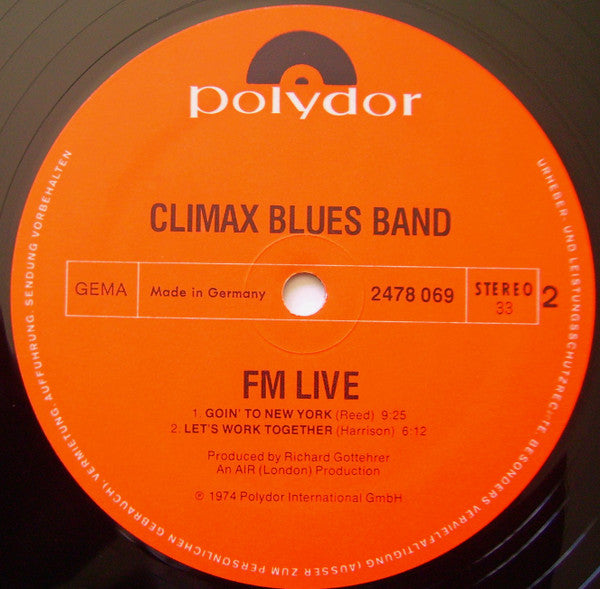 Climax Blues Band -FM/Live