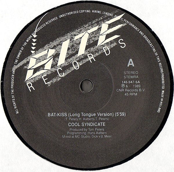 Cool Syndicate -Bat-Kiss