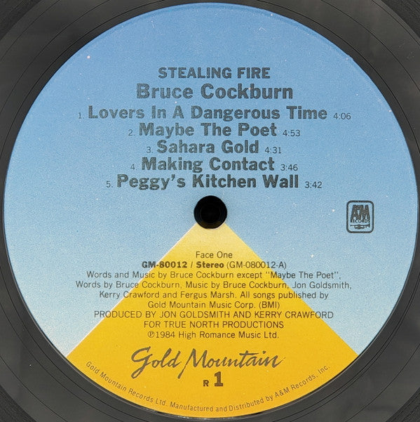 Bruce Cockburn -Stealing Fire