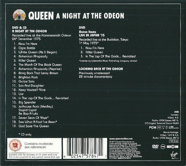 Queen -A Night At The Odeon