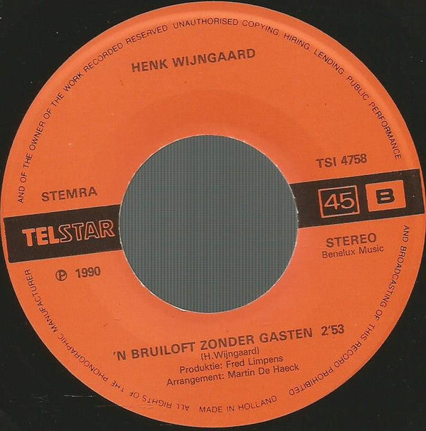 Henk Wijngaard -Hé Suzie
