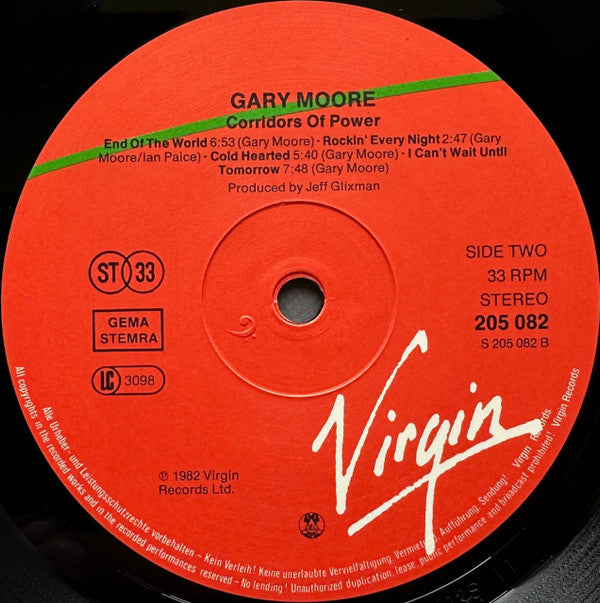 Gary Moore -Corridors Of Power