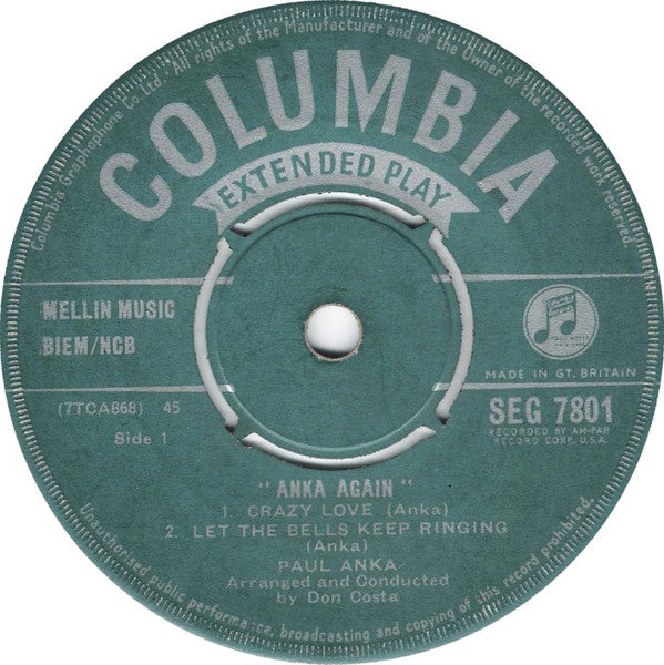 Paul Anka -Anka Again