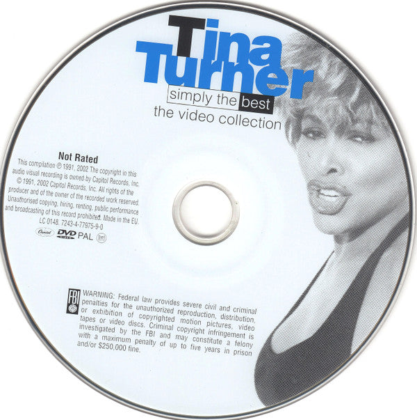 Tina Turner -Simply The Best - The Video Collection