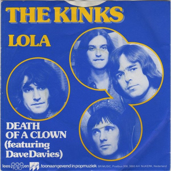 The Kinks -Lola / Death Of A Clown