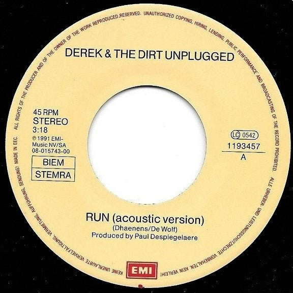 Derek & The Dirt -Run