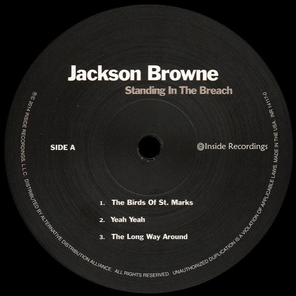 Jackson Browne -Standing In The Breach