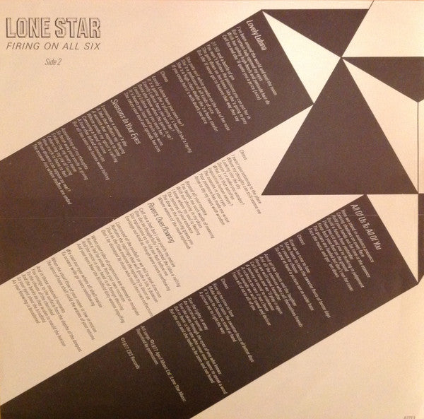 Lone Star (2) -Firing On All Six