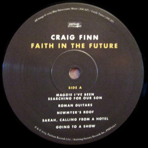 Craig Finn -Faith In The Future