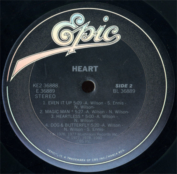 Heart -Greatest Hits / Live