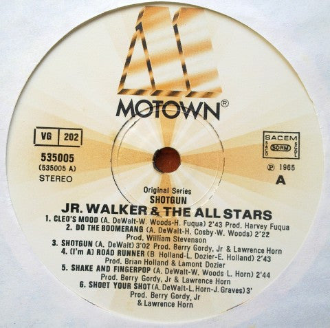 Jr. Walker And The All Stars* -Shotgun