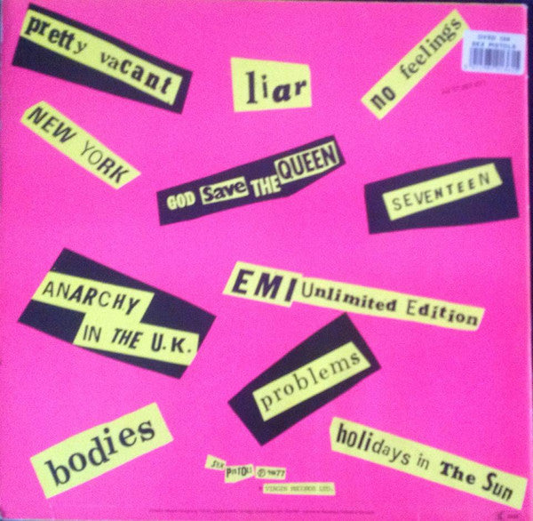 Sex Pistols -Never Mind The Bollocks Here's The Sex Pistols