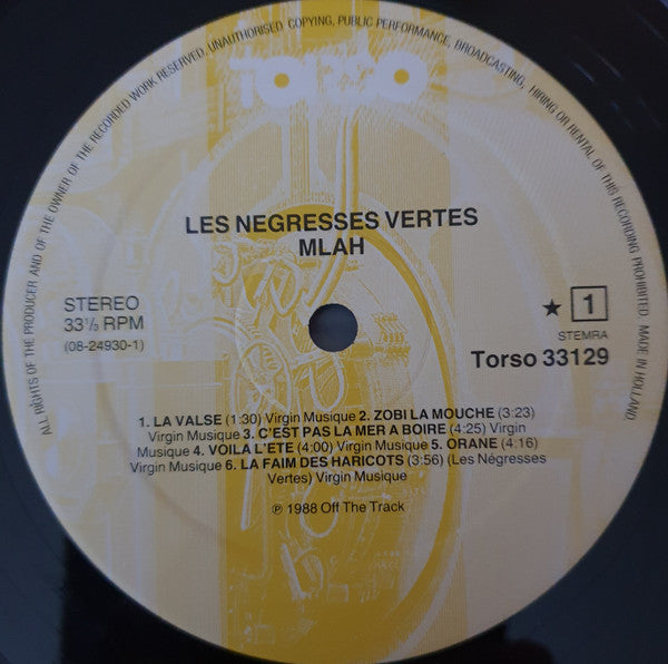 Les Negresses Vertes -Mlah