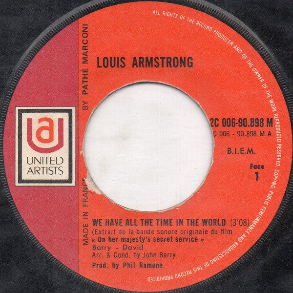 Louis Armstrong -We Have All The Time In The World