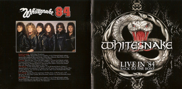 Whitesnake -Live In '84: Back To The Bone