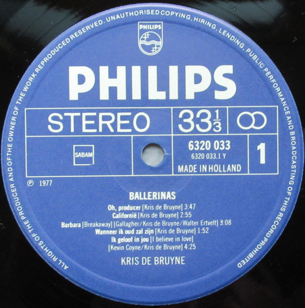 Kris De Bruyne -Ballerina's