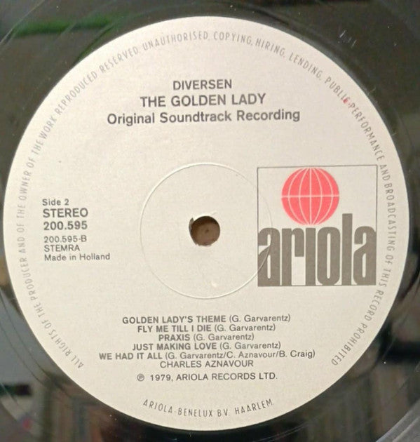 George Garvarentz* -The Golden Lady - Original Soundtrack Recording