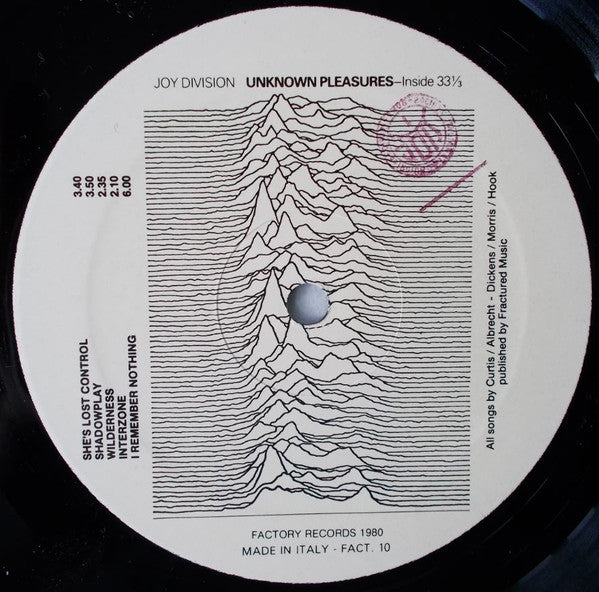 Joy Division - Unknown Pleasures
