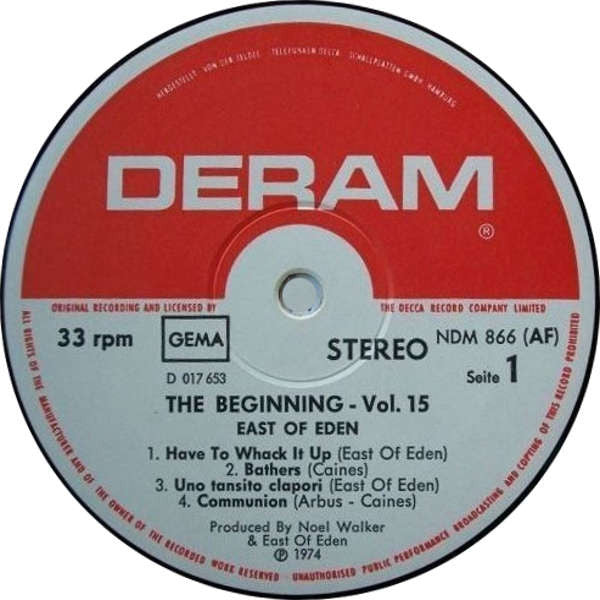 East Of Eden (2) -The Beginning - Vol. 15