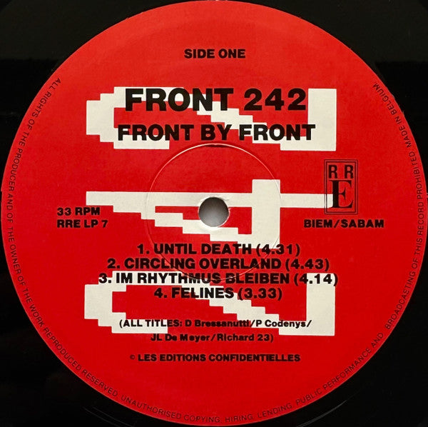 Front 242 - Front By Front