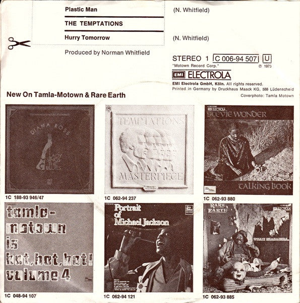 The Temptations -Plastic Man