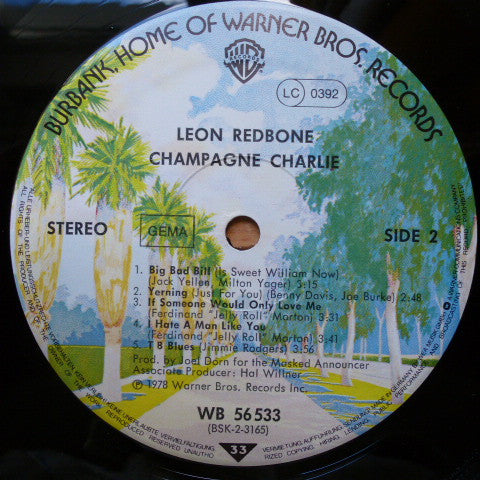 Leon Redbone -Champagne Charlie