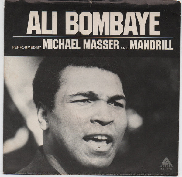 Michael Masser And Mandrill -Ali Bom-Ba-Ye