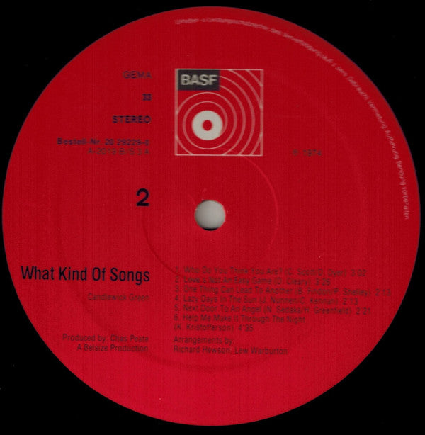 Candlewick Green -What Kind Of Songs