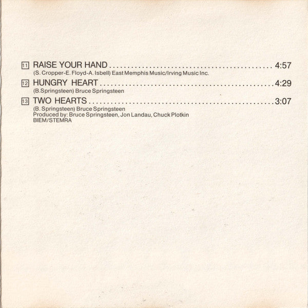 Bruce Springsteen & The E-Street Band -Live/1975-85