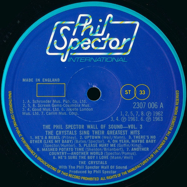 Phil Spector -The Wall Of Sound