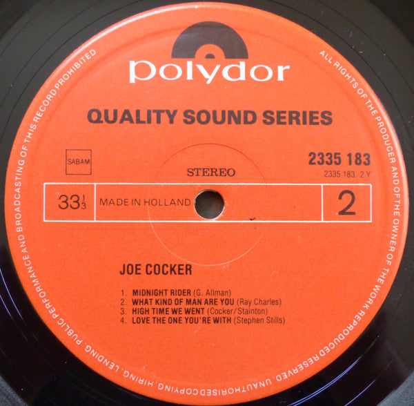 Joe Cocker -Joe Cocker