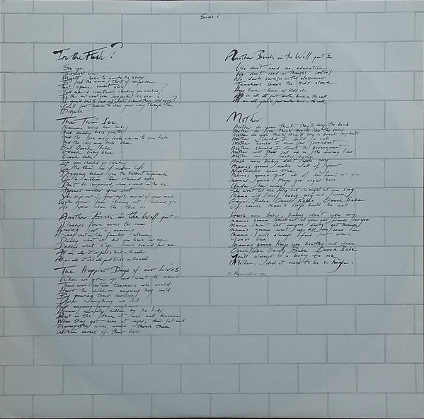 Pink Floyd - The Wall