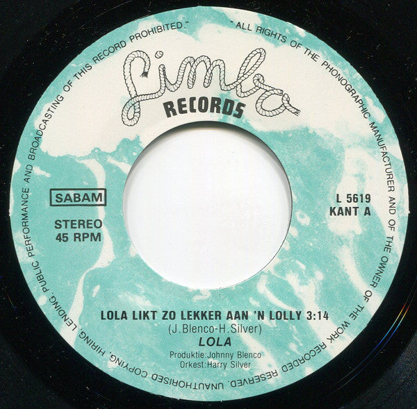 LoLa (38) -LoLa Likt Zo Lekker Aan 'N Lolly