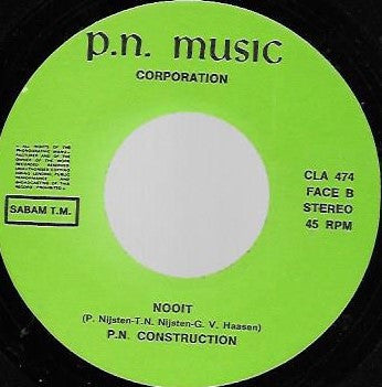 P.N. Construction - Would You Mind / Nooit