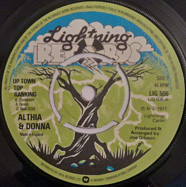 Althia & Donna* / Mighty Two* -Up Town Top Ranking / Calico Suit