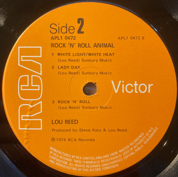Lou Reed -Rock N Roll Animal