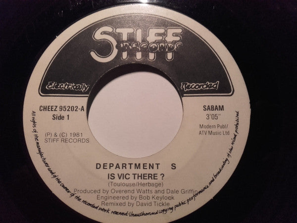 Department S -Is Vic There? (Re-Mixed Version)