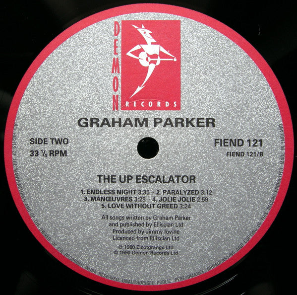 Graham Parker -The Up Escalator