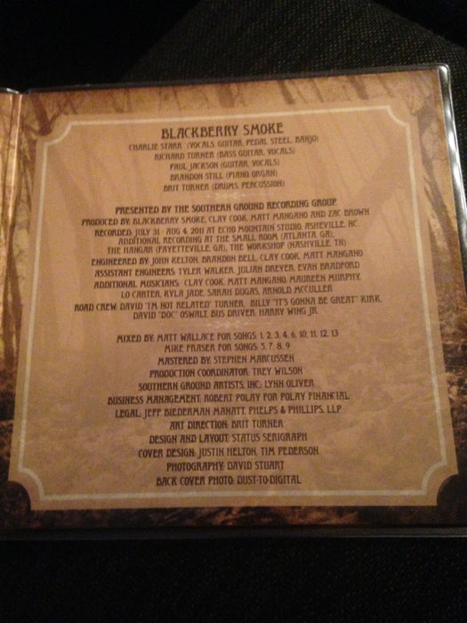 Blackberry Smoke -The Whippoorwill