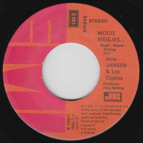 Arne Jansen (2) -Mooie Meisjes